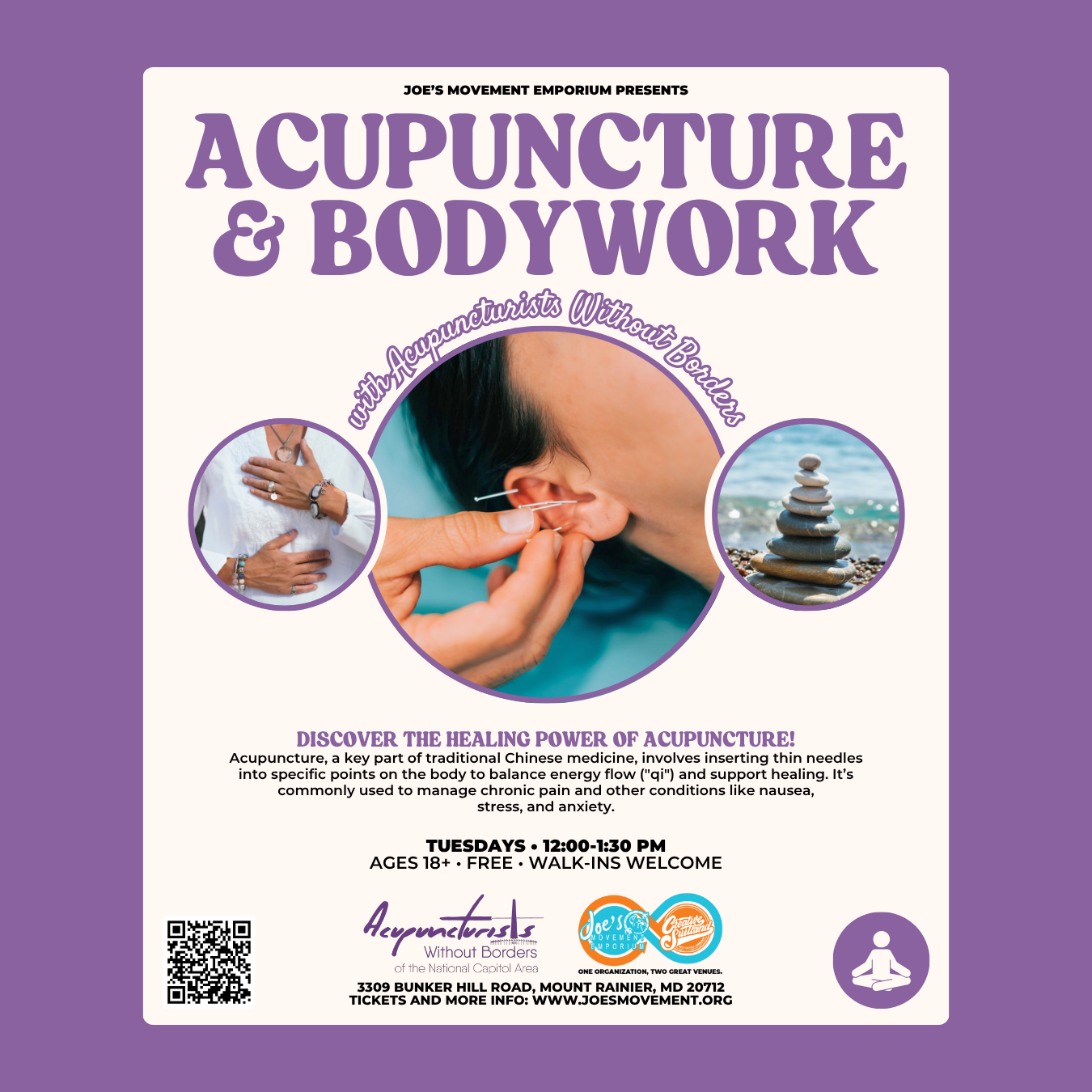 Acupuncture and Bodywork with Acupuncturists Without Borders